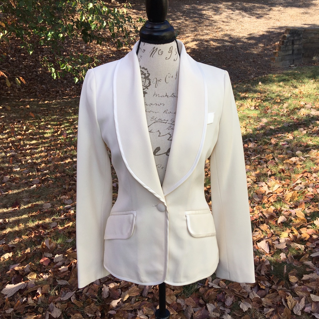 Abs Allen Schwartz Cream Blazer